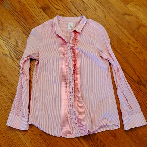 Gap striped button down shirt, size small - Picture 1 of 6